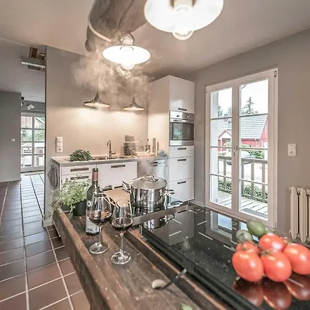 Anker.Punkt: Einzigartiges Ferienhaus In Rieth Am See Luckow  Exterior foto